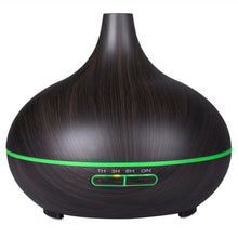 Load image into Gallery viewer, Wonderful Scents 300 ml Dark Wood Essential Oil Diffuser
