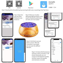 Load image into Gallery viewer, Wonderful Scents 400ml Wifi Bluetooth Speaker Essential Oil Diffuser Setup Procedures
