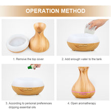 Load image into Gallery viewer, Wonderful_Scents_400ml_essential_oil_Diffuser_Operation
