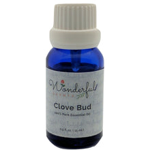 Load image into Gallery viewer, Wonderful Scents Clove Bud Essential Oil 15 ml Bottle
