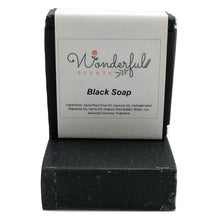 Load image into Gallery viewer, Wonderful Scents Cold Press Soap Black Soap
