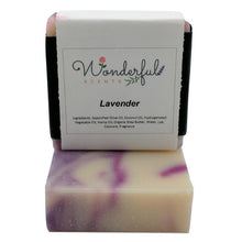 Load image into Gallery viewer, Wonderful Scents Cold Press Soap Lavender
