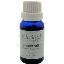Load image into Gallery viewer, Wonderful Scents Grapefruit Essential Oil 15 ml Bottle
