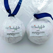 Load image into Gallery viewer, Wonderful_Scents_Lavender_Bath_Fizzies_Bombs
