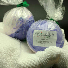 Load image into Gallery viewer, Wonderful_Scents_Lavender_Mint_Bath_Bomb_2Pk
