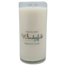 Load image into Gallery viewer, Wonderful Scents Never Ending Soy Candle Bergamot and Tarragon
