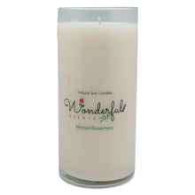 Load image into Gallery viewer, Wonderful Scents Never Ending Soy Candle Minted Rosemary
