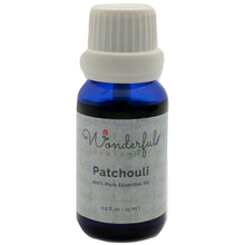 Load image into Gallery viewer, Wonderful Scents Patchouli Essential Oil 15 ml Bottle

