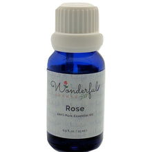 Load image into Gallery viewer, Wonderful Scents Rose Essential Oil 15 ml Bottle
