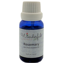 Load image into Gallery viewer, Wonderful Scents Rosemary Essential Oil 15 ml Bottle
