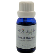 Load image into Gallery viewer, Wonderful Scents Sweet Orange Essential Oil 15 ml Bottle
