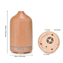 Load image into Gallery viewer, Wonderful_Scents_Real_Wood_100_ml_Diffuser_Size
