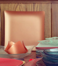 Load image into Gallery viewer, Recycled Glass- 14" SeaGlass Platter- Eco Friendly - Give Back Goods
