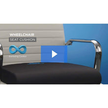 Load image into Gallery viewer, Everlasting Comfort Gel Infused Memory Foam Wheelchair Cushion
