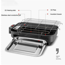 Load image into Gallery viewer, Portable 1300W Electric Smokeless Grill for Indoor and Outdoor Beauty And Health For Cookers
