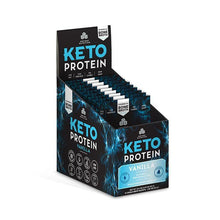 Load image into Gallery viewer, Keto PROTEIN Vanilla - Single Serving 15 Count Boost Muscular Size And Strength, Promote Healthy Testosterone Levels, Promote Healthy Energy
