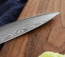 Load image into Gallery viewer, Chef Professional Japanese VG10 Damascus Knife Set with Full Tang Beauty And Health For Cookers

