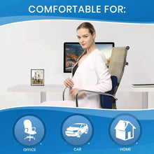 Load image into Gallery viewer, Everlasting Comfort Memory Foam Back Cushion Lumbar Support Pillow
