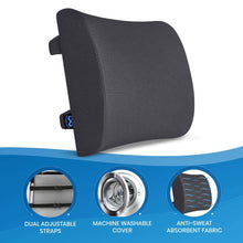 Load image into Gallery viewer, Everlasting Comfort Memory Foam Back Cushion Lumbar Support Pillow
