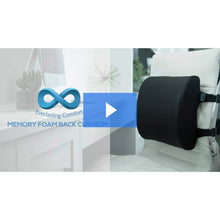 Load image into Gallery viewer, Everlasting Comfort Memory Foam Back Cushion Lumbar Support Pillow
