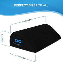 Load image into Gallery viewer, Everlasting Comfort Memory Foam Foot Rest Pillow Under Desk
