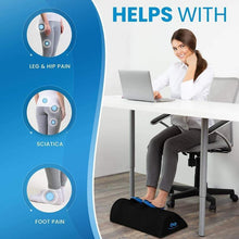 Load image into Gallery viewer, Everlasting Comfort Memory Foam Foot Rest Pillow Under Desk
