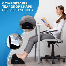 Load image into Gallery viewer, Everlasting Comfort Memory Foam Foot Rest Pillow Under Desk
