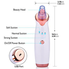 Load image into Gallery viewer, Blackhead Removal Tool Extractor Microdermabrasion Pore Vacuum Accessories For Beauty Lovers
