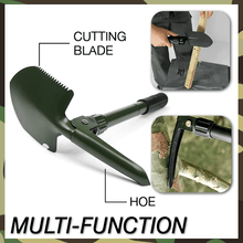 Load image into Gallery viewer, Portable Multi-Function Shovel Folding Spade Portable Survival Shovel Garden Tool
