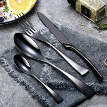 Load image into Gallery viewer, Luxury Stainless Steel 24-Piece Flatware Set Beauty And Health For Cookers
