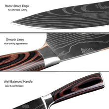 Load image into Gallery viewer, Xituo Professional Chef Japanese Damascus Knife Set Beauty And Health For Cookers
