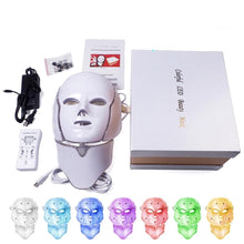 Load image into Gallery viewer, LED Light Therapy Facial Mask - Anti Aging Acne Wrinkles Skin Care Rejuvenation Face Phototherapy Mask Beauty And Health For Woman
