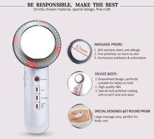 Load image into Gallery viewer, Ultrasonic Fat &amp; Cellulite Remover Cavitation Slimming Massager Machine For Beauty Lovers

