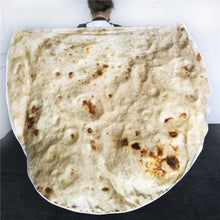 Load image into Gallery viewer, Mexican Burrito Tortilla Throw Blanket Soft Fleece For Home Lovers
