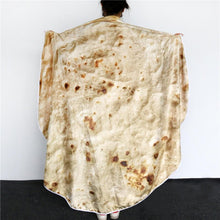 Load image into Gallery viewer, Mexican Burrito Tortilla Throw Blanket Soft Fleece For Home Lovers
