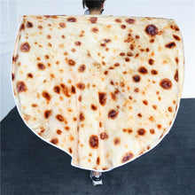 Load image into Gallery viewer, Mexican Burrito Tortilla Throw Blanket Soft Fleece For Home Lovers
