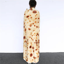 Load image into Gallery viewer, Mexican Burrito Tortilla Throw Blanket Soft Fleece For Home Lovers
