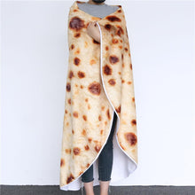 Load image into Gallery viewer, Mexican Burrito Tortilla Throw Blanket Soft Fleece For Home Lovers
