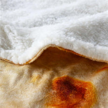 Load image into Gallery viewer, Mexican Burrito Tortilla Throw Blanket Soft Fleece For Home Lovers
