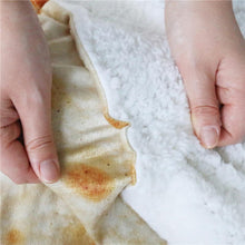 Load image into Gallery viewer, Mexican Burrito Tortilla Throw Blanket Soft Fleece For Home Lovers

