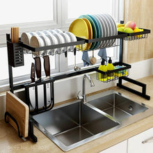 Load image into Gallery viewer, Stainless Steel Over The Sink Dish Drying Rack For Home Lovers

