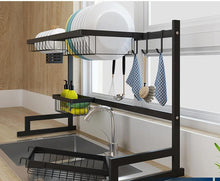 Load image into Gallery viewer, Stainless Steel Over The Sink Dish Drying Rack For Home Lovers
