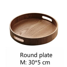 Load image into Gallery viewer, Japanese Wooden Coffee Table Serving Tray With Handles Houseware For Home Lovers
