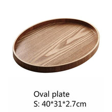 Load image into Gallery viewer, Japanese Wooden Coffee Table Serving Tray With Handles Houseware For Home Lovers

