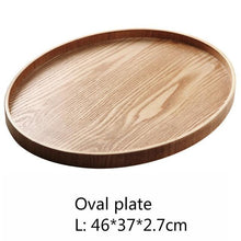 Load image into Gallery viewer, Japanese Wooden Coffee Table Serving Tray With Handles Houseware For Home Lovers

