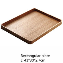 Load image into Gallery viewer, Japanese Wooden Coffee Table Serving Tray With Handles Houseware For Home Lovers
