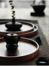Load image into Gallery viewer, Japanese Wooden Coffee Table Serving Tray With Handles Houseware For Home Lovers
