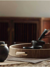 Load image into Gallery viewer, Japanese Wooden Coffee Table Serving Tray With Handles Houseware For Home Lovers
