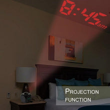 Load image into Gallery viewer, Digital Ceiling Projection Alarm Clock Beauty For Home Decorations
