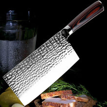 Load image into Gallery viewer, Professional Chef Japanese Butcher Knife High-Carbon Steel Meat Cleaver For Kitchen Lovers
